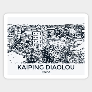 Kaiping Diaolou - China Magnet